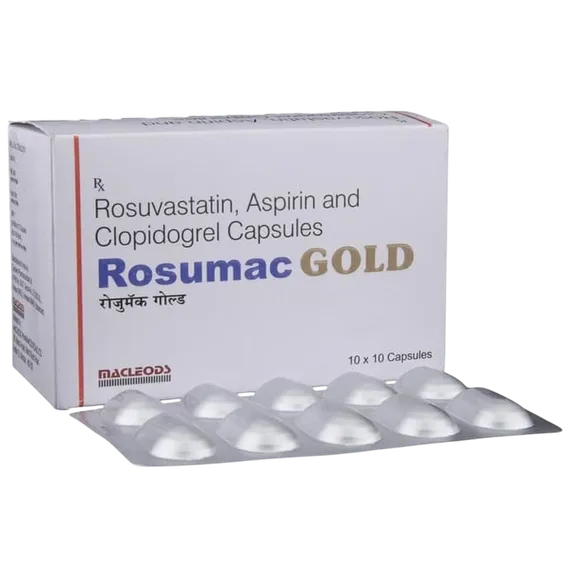 rosumac gold 10mg capsule 10's